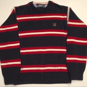 Tommy Hilfiger Striped Crewneck Sweater